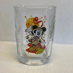 2000 McDonalds Walt Disney World Glass Cup Mickey Mouse Animal Kingdom